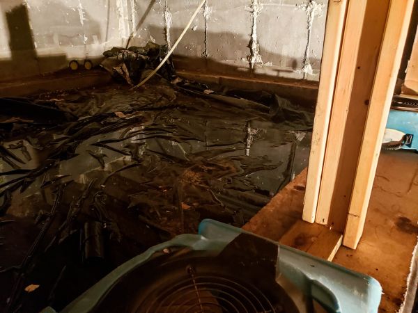 Crawlspace Water Cleanup in Grand Rapids